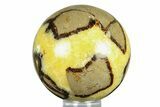 Polished Septarian Sphere - Madagascar #289933-1